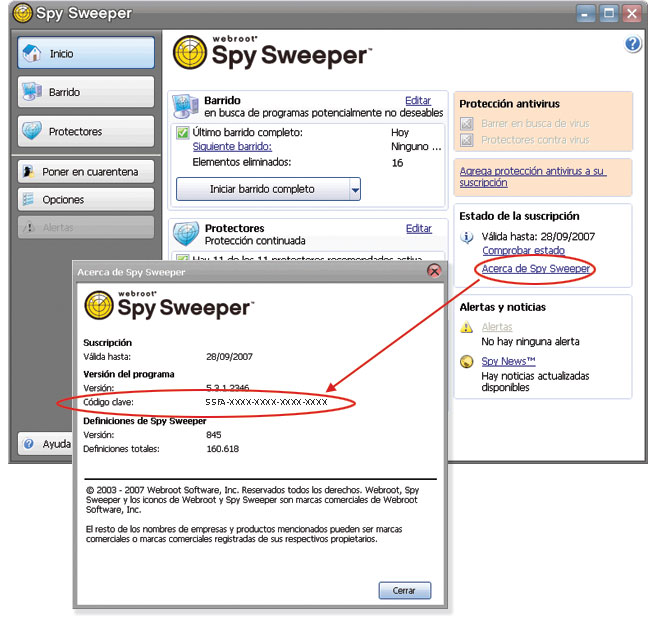 webroot antivirus with spy sweeper